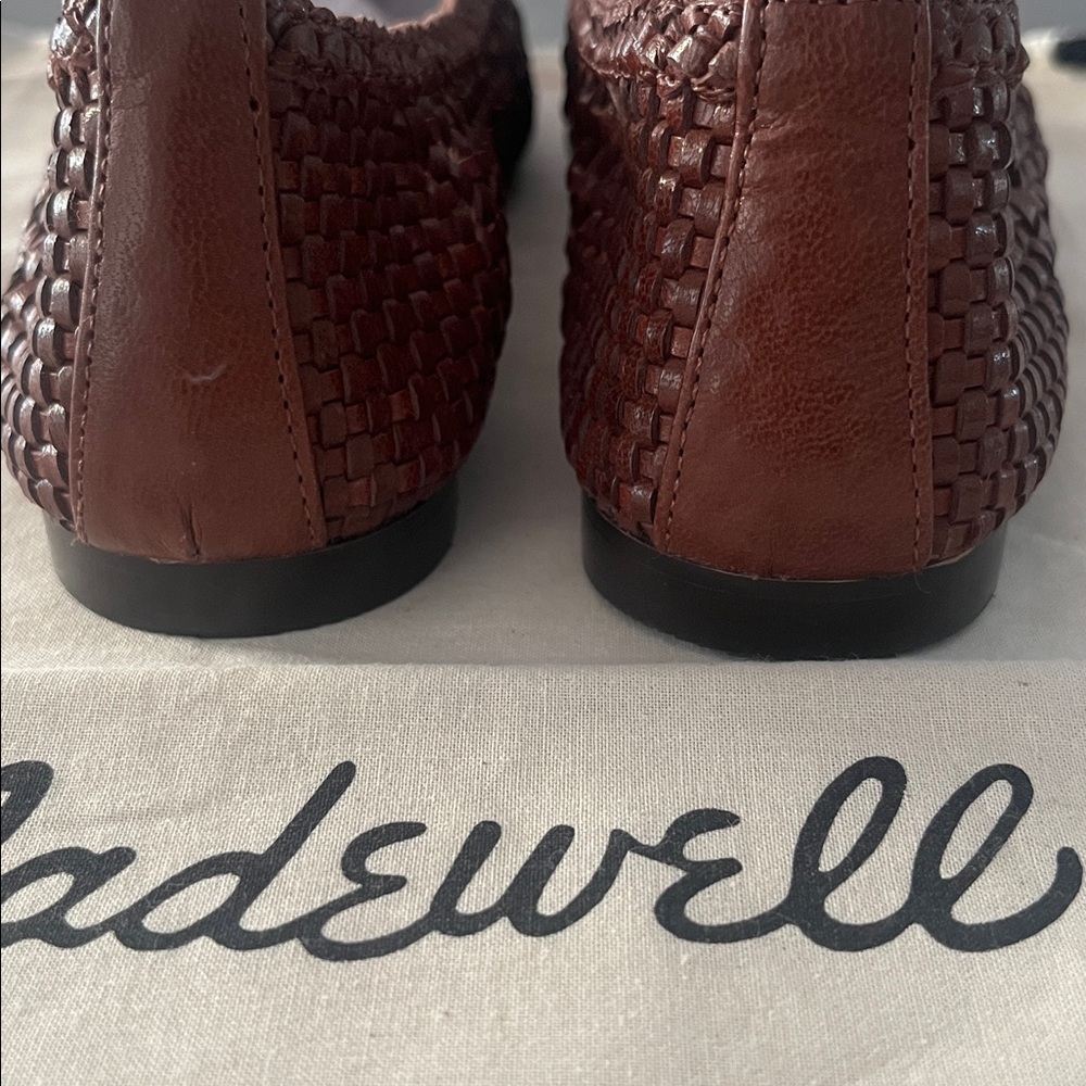 Madewell The Mylie Ballet Flat in handwoven leather - Picture 10 of 10